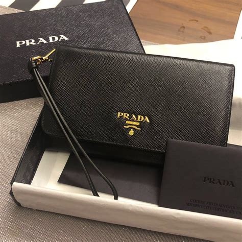 prada wrist wallet clutch|Prada wallet holder.